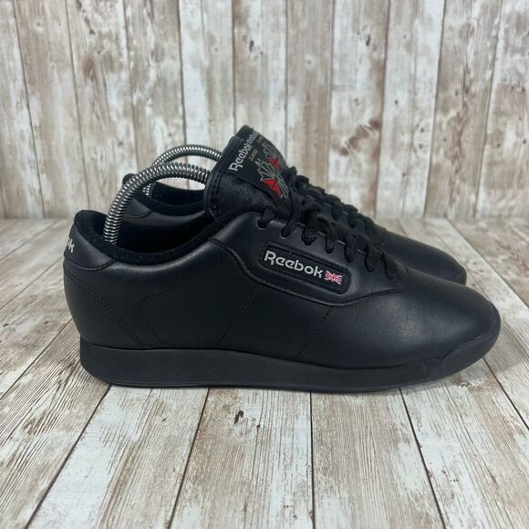 Reebok Classic black‎ womens 8.5 - Picture 1 of 8